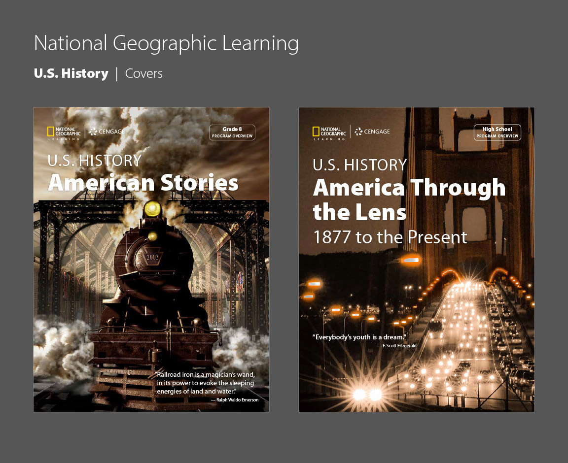 National Geographic US History covers